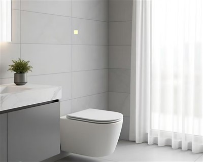 Круглий підвісний унітаз